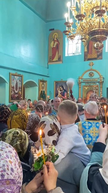 Неделя ва́ий (цветоно́сная, Вербное воскресенье). ВХОД ГОСПОДЕНЬ В ИЕРУСАЛИМ🕊