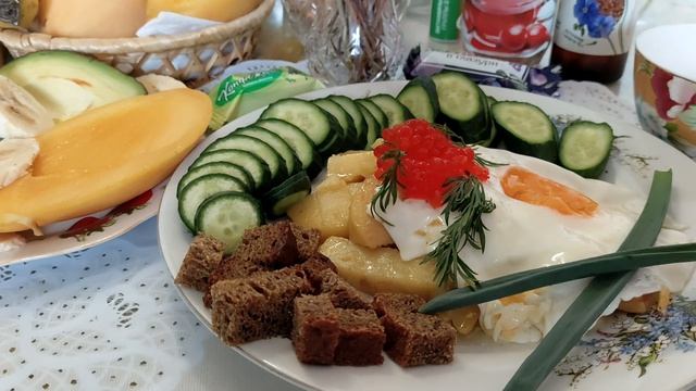 Завтрак в день вербного воскресенья 🙏