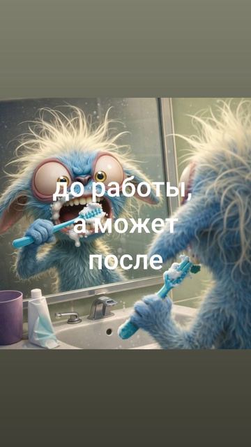 Доброе утро! Я -утром или вечером 🤣