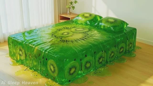 На какой кровати вы бы хотели спать? 🛌✨ АСМР ИИ ВИДЕО