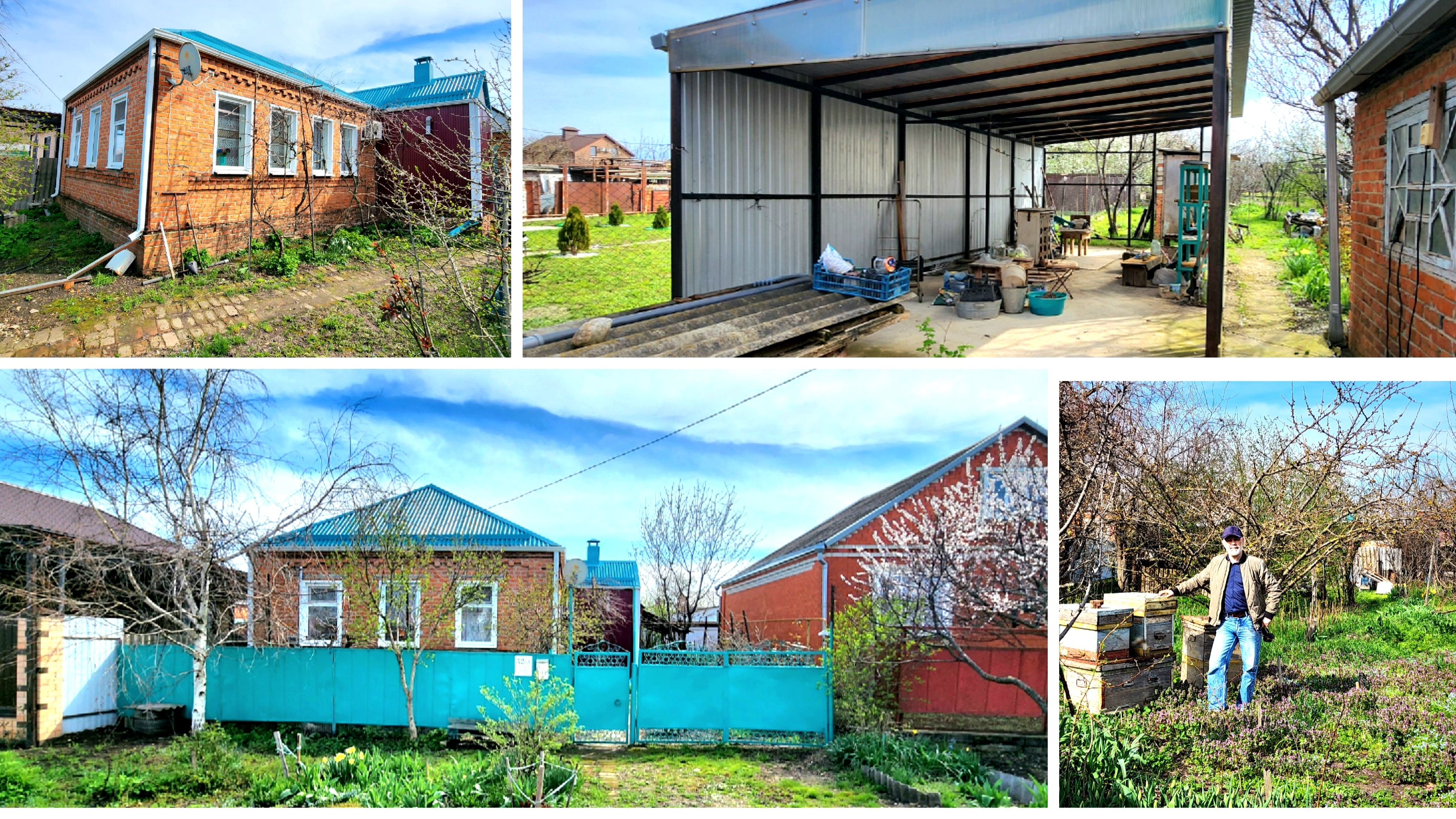 Продажа кирпичного дома 70 м² в станице Выселки на улице Свободы | Участок 8 соток, сад, рядом школа