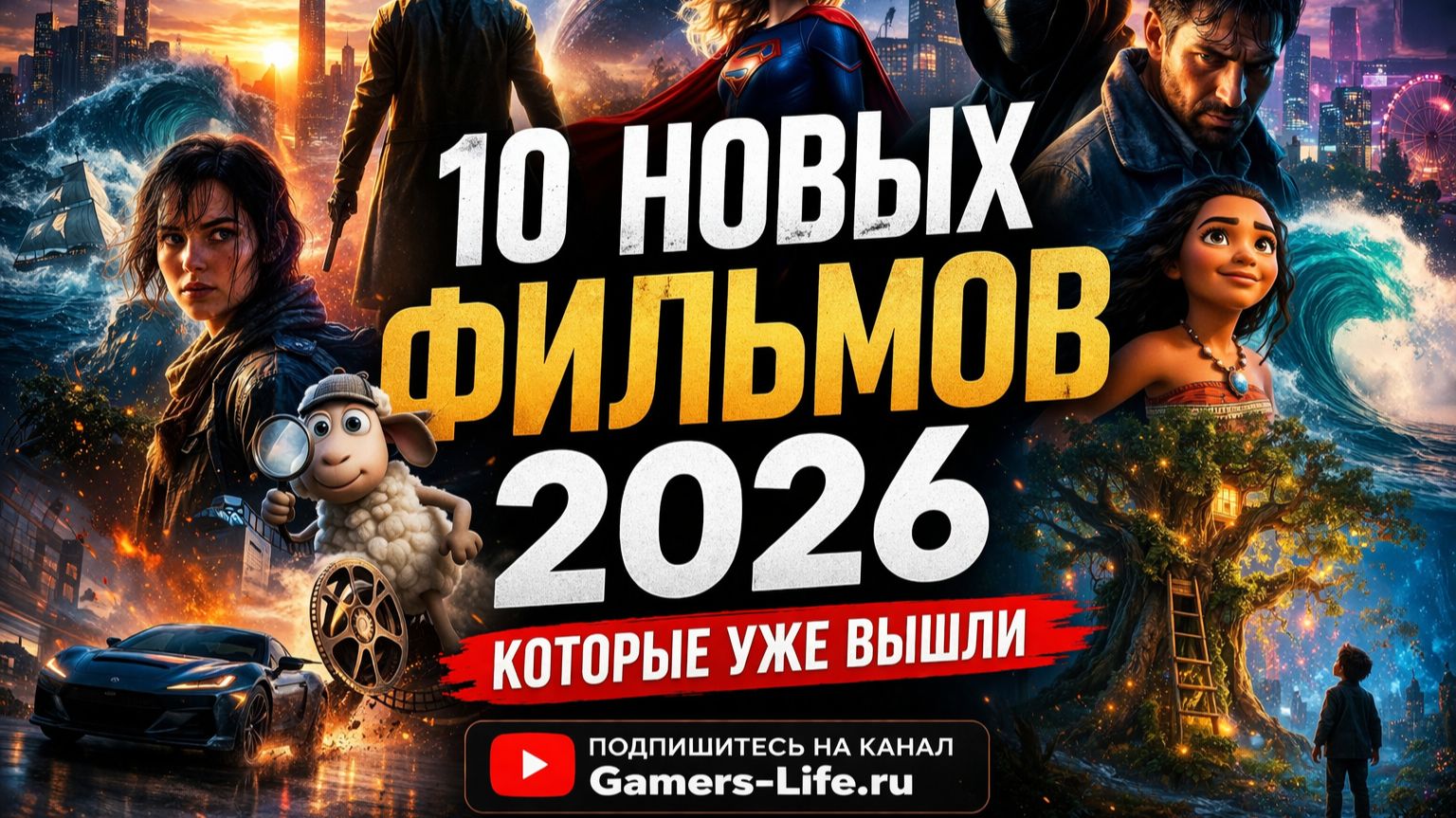 10 Новых фильмов 2026 которые уже вышли