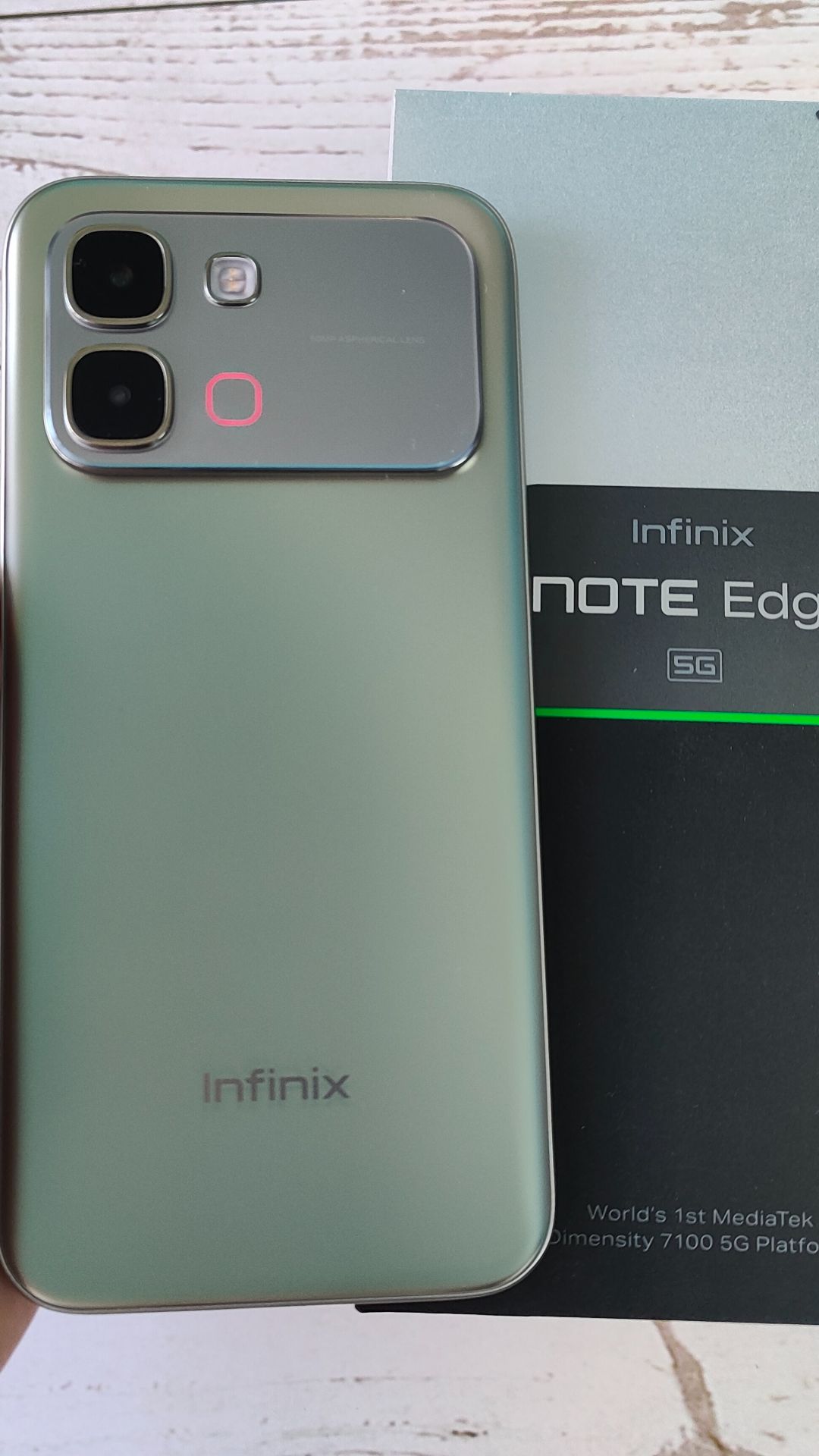 Infinix NOTE Edge Antutu Test