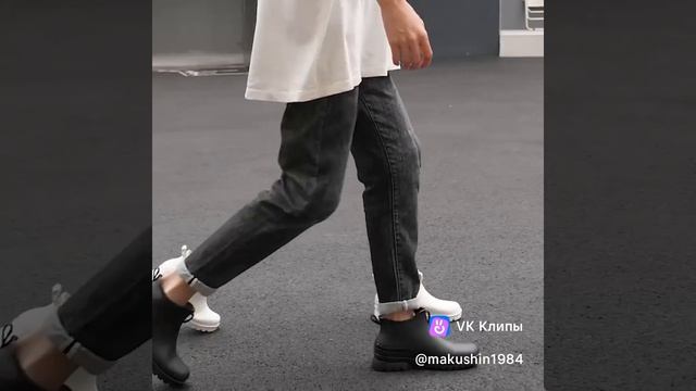 Немецкие нескользящие резиновые сапоги для мужчин и женщин короткие