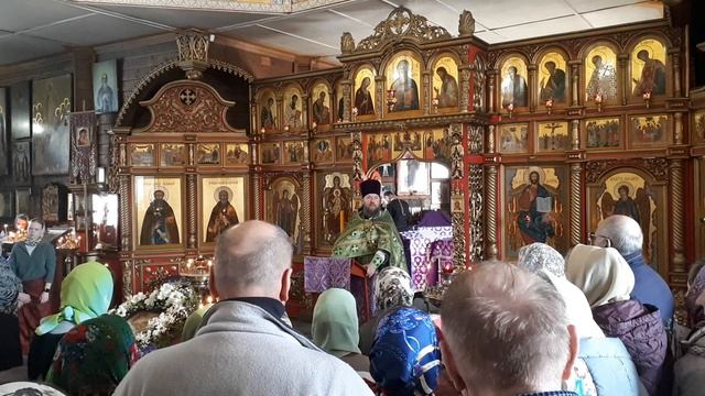 5 апреля 2026г. Вербное воскресенье, проповедь протоиерея Анатолия Балясина.