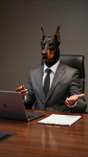Собака-менеджер: как получить работу мечты #доброта #юмор #животные