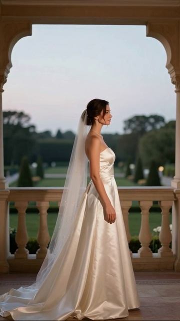 Незабываемый момент в свадебном платье #свадьба #мода #красота