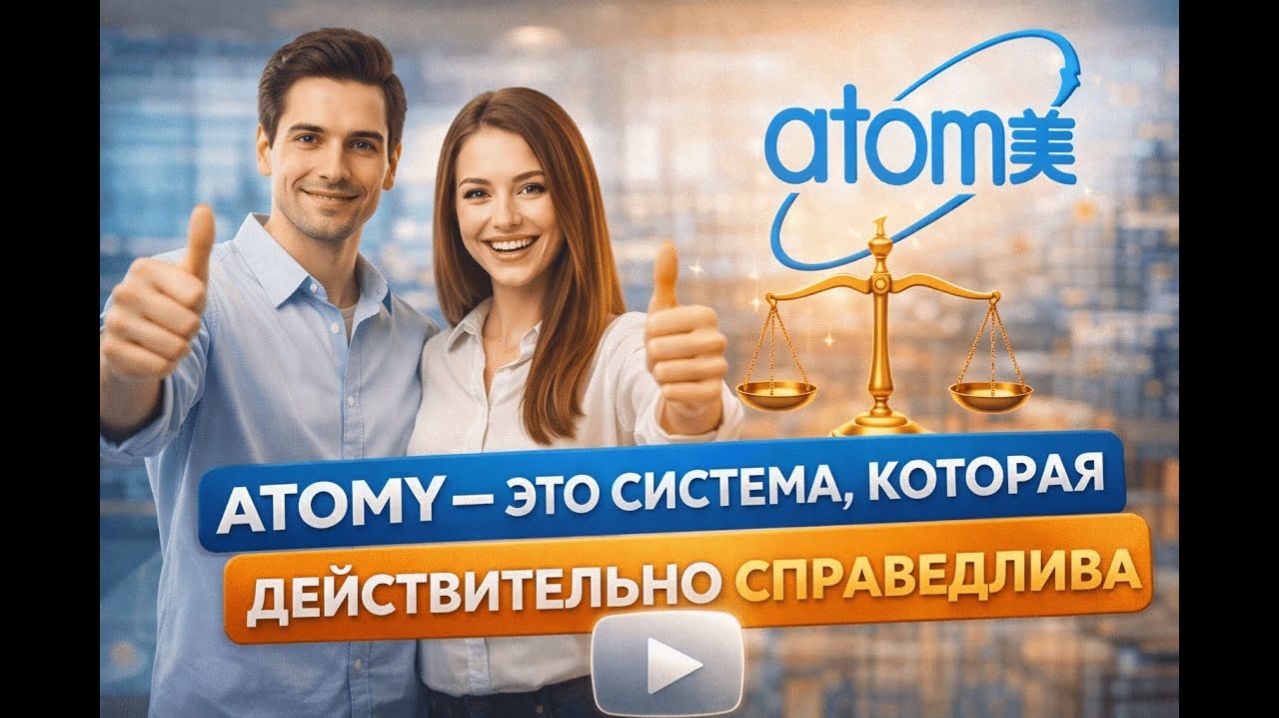 Atomy это система которая действительно справедлива