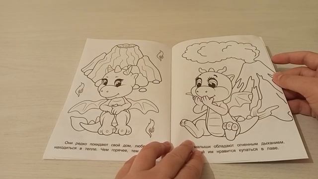 Обзор раскраски Путешествие драконов