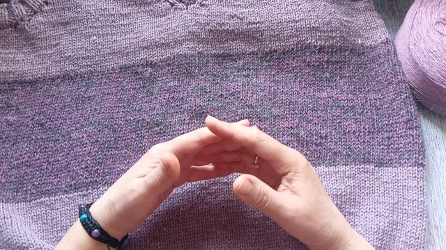 Готовые работы.Вязание спицами.