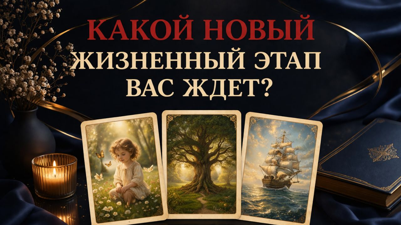 КАКОЙ ЖИЗНЕННЫЙ ЭТАП ВАС ЖДЕТ И КОГДА? То, что важно знать уже сейчас. Расклад Ленорман.