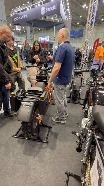 Мотоциклы Ижтехмаш на выставке Мотовесна