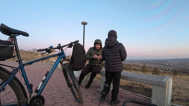 Велопоход с сынком. Абакан