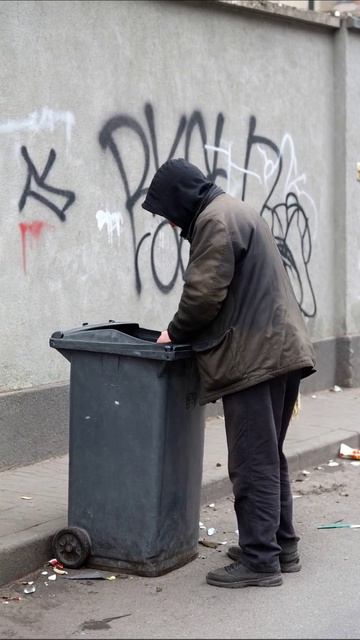 Мир мусора: жизни на грани выживания #социальныепроблемы #бедность #жизньнаулице