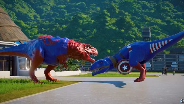 Динозавры. Битва Динозавров. Мир Динозавров.