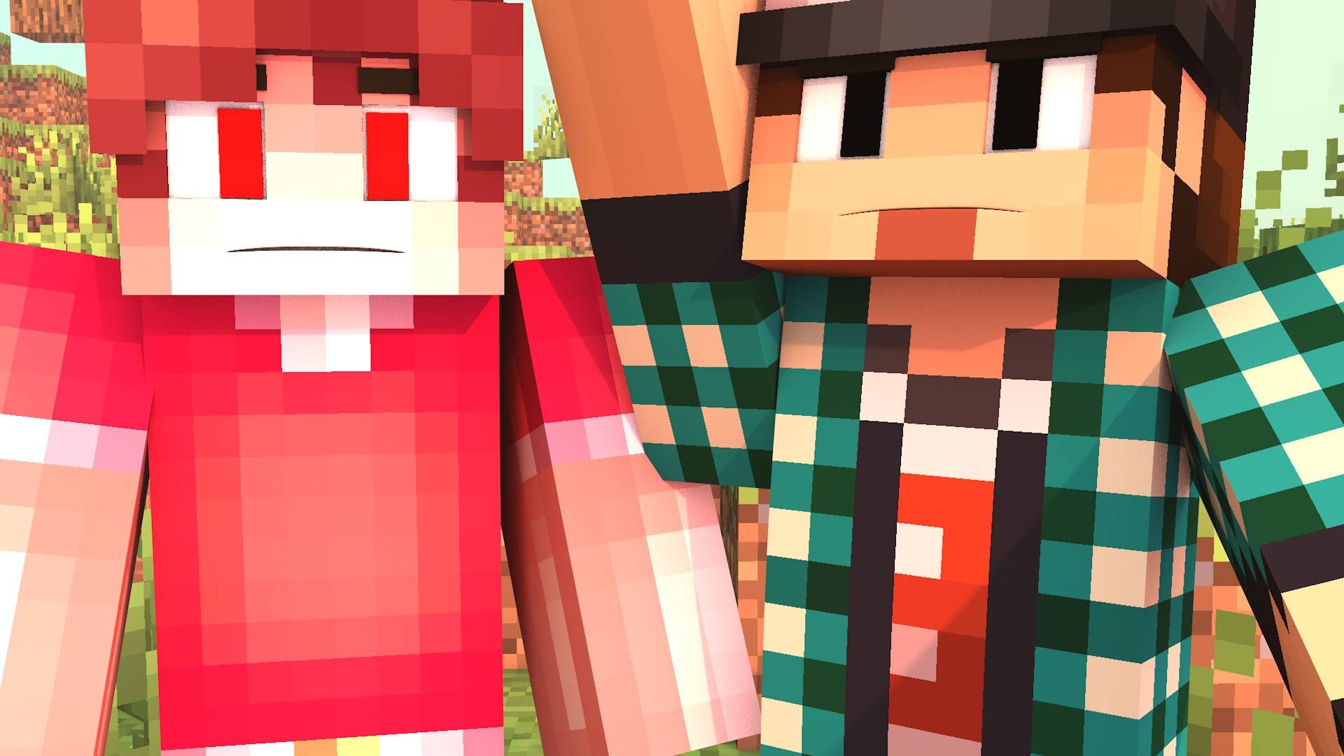 А Поцеловать? Эдисон Анимация Майнкрафт