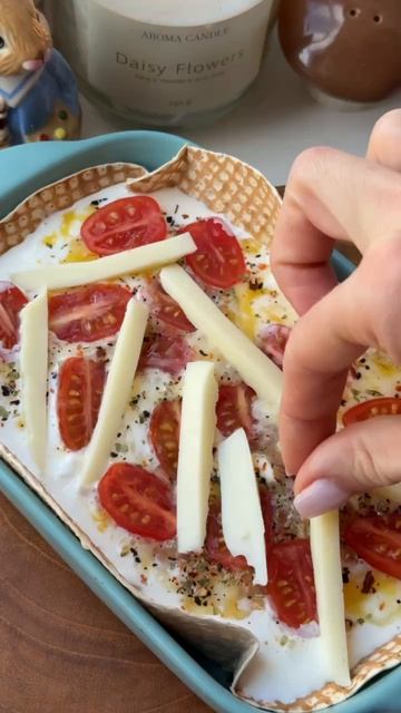 Идея вкусного и простого завтрака 🍳