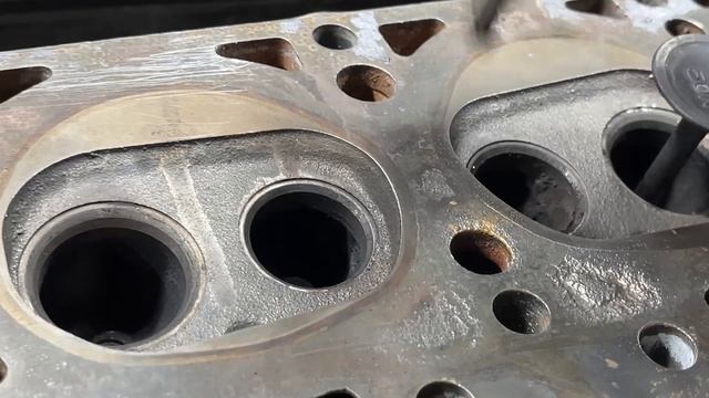 На дефектовке ГБЦ Двигатель Nissan K15 от погрузчика, Руководство по ремонту