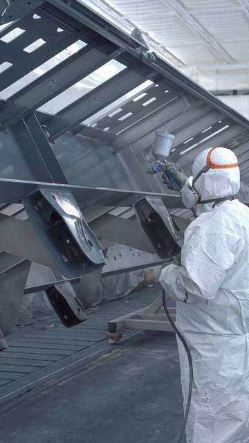 Современная окраска выглядит так #спкгрупп #покраска #технологии