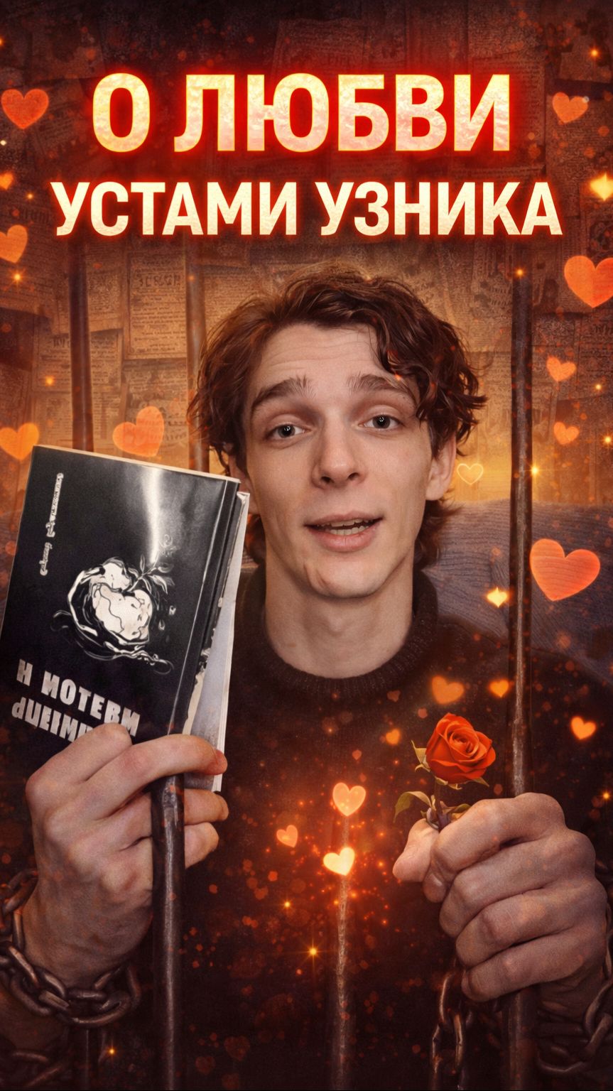 О любви устами узника #литература #поэзия #стихиожизни