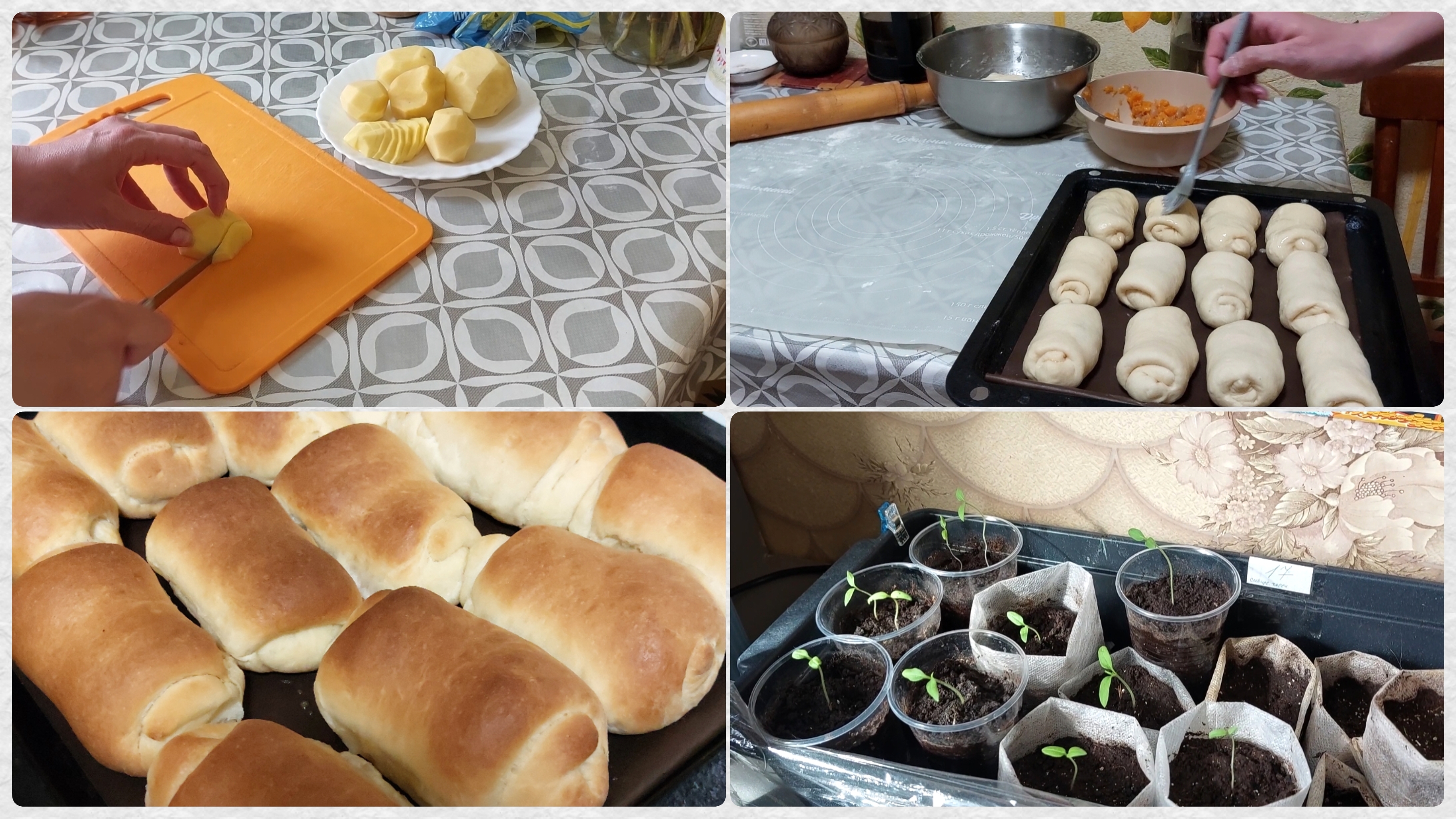 Спокойный день 🔥 Вкуснейшие пирожки к чаю. Надоело всё. Готовлю обед скромный