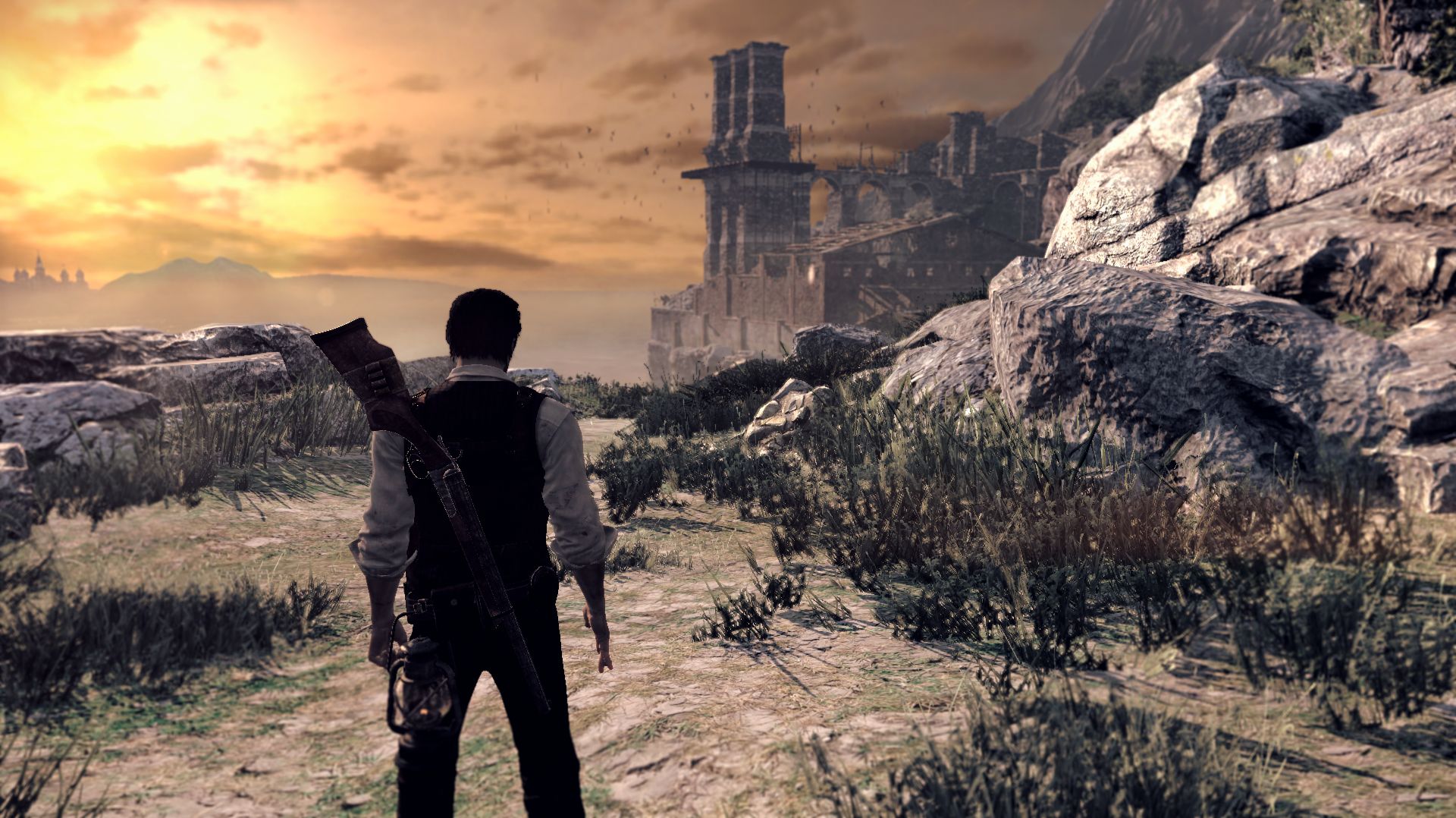 EVIL WITHIN      6.ПРОЖАРКА БОССА И НОВАЯ ЛОКАЦИЯ  ЗАМОК.