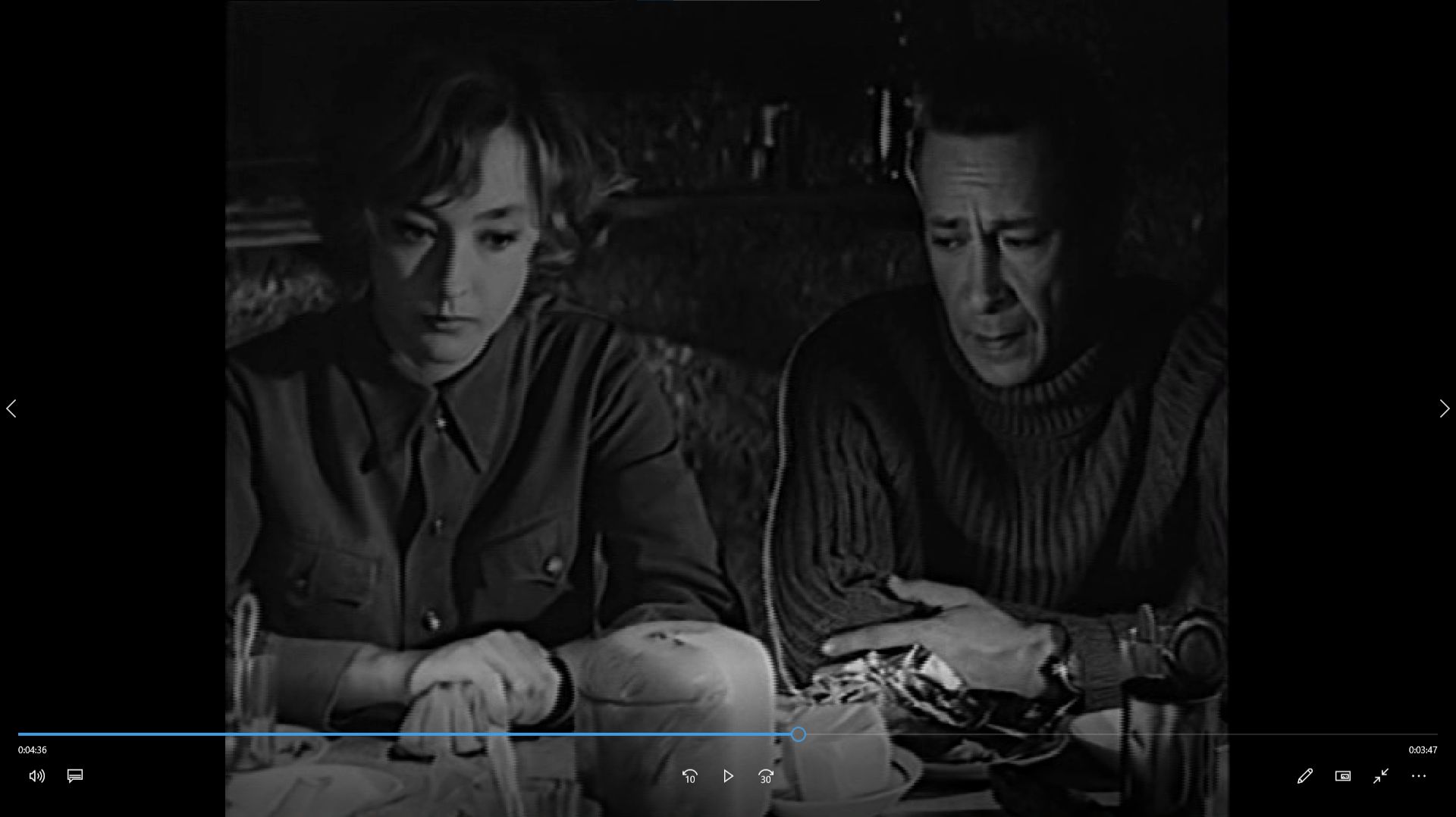 Олег Ефремов, Георгий Бурков, Анастасия Вертинская в фильме А.Сахарова 