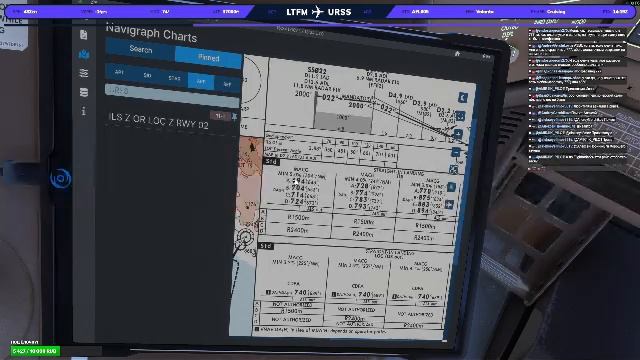 MSFS 2024 PMDG 777-300ER, AFL005, Istanbul(LTFM) - Sochi(URSS)