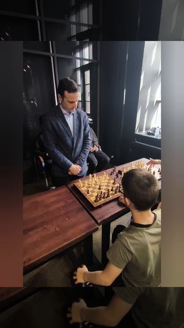 Гроссмейстер Эрнесто Казбекович Инаркоев шахматный турнир от Академии ТОП участвовали