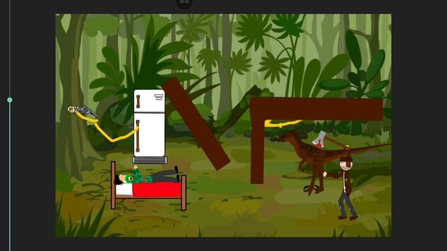 русский солдат в мире с динозаврами часть 3