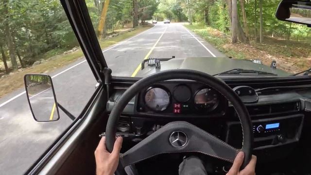 1992 Mercedes Benz 250GD Manual 5 Cylinder Diesel G-Wagen POV