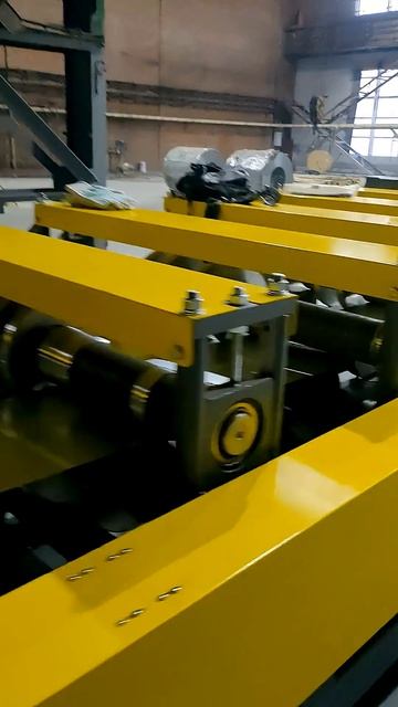 Система смачивания на линии производства профнастила