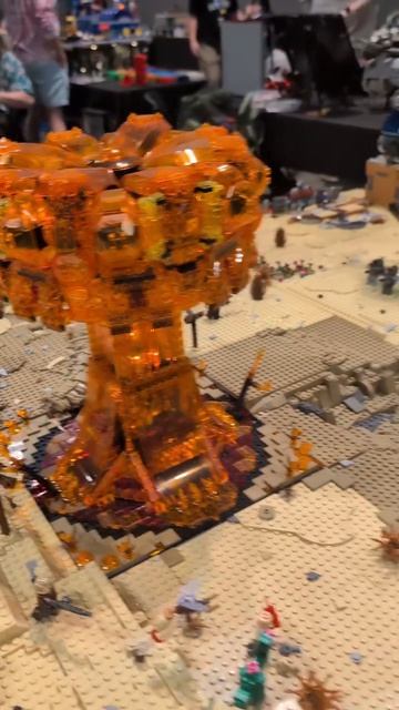 Лего диорама