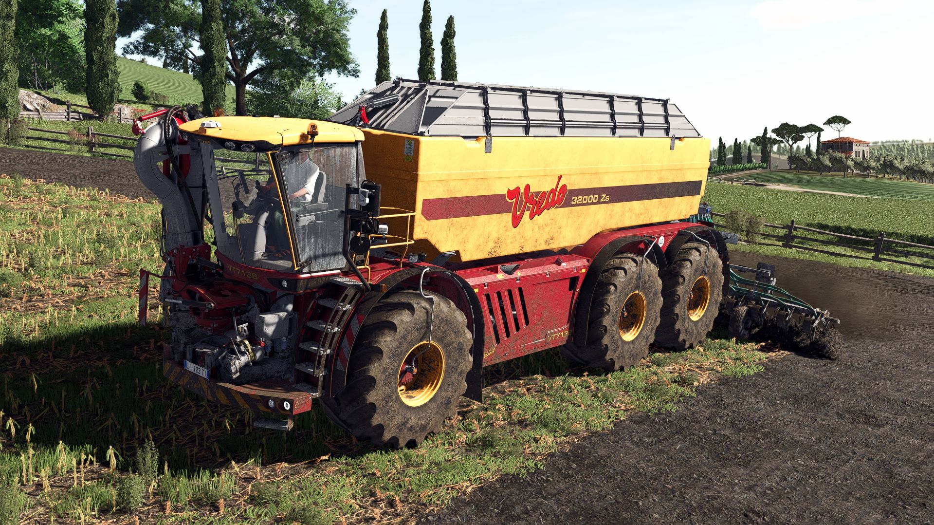 FS25 Внесение жидкого навоза Vredo VT7138