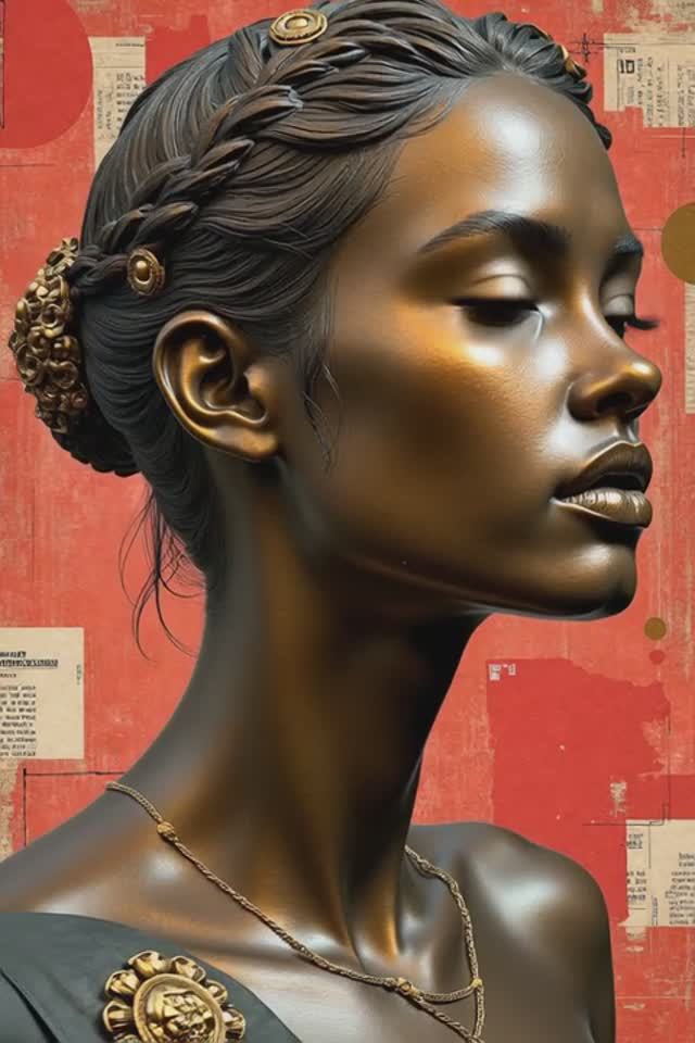 Ожившая статуя