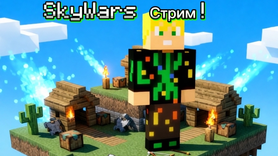 SkyWars стрим!
