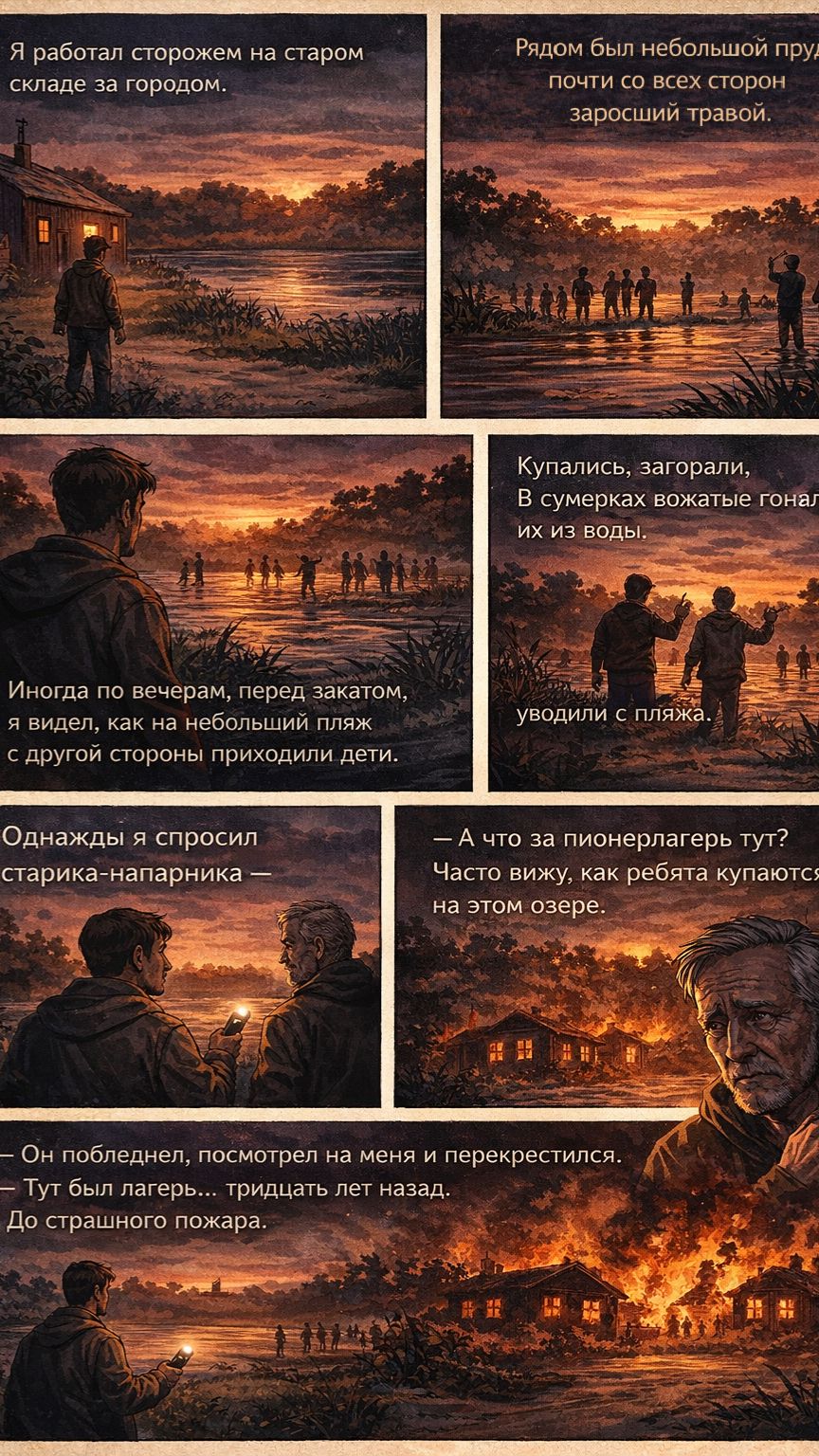 🌅 На том берегу #мистика #хоррор #аудиорассказ #страшнаяистория