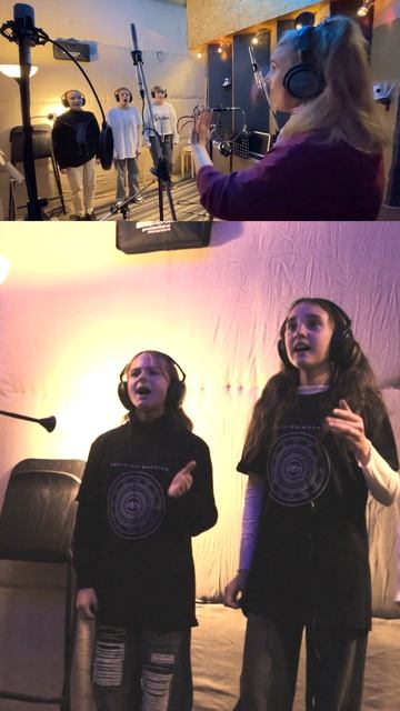 Запись детского хора