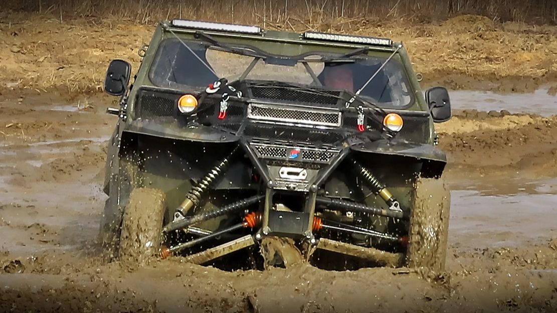 Каракурт на бездорожье. Чем проще, тем лучше