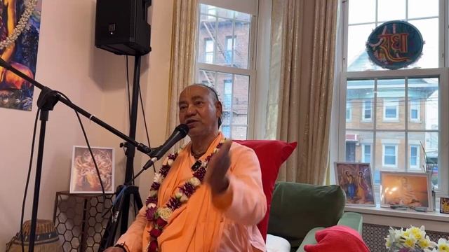 Шри Кришна и Вриндаван — объекты моего поклонения / БВ Мадхава Махарадж (5 апреля 2026, Нью-Йорк)