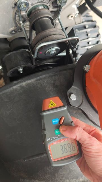 Loncin 420cc Working Revs