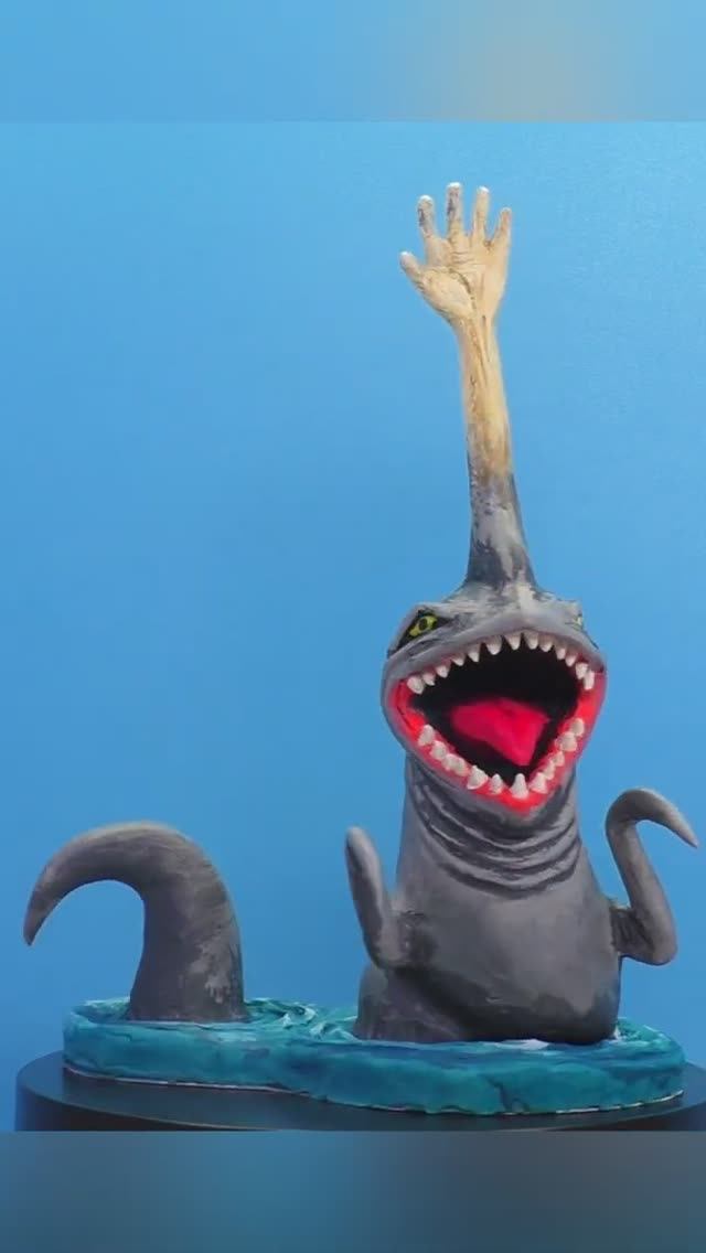 Лепим Морского Монстра-рука  Hand Sea Monster ► Видео Лепка #clay #plastilina #diy