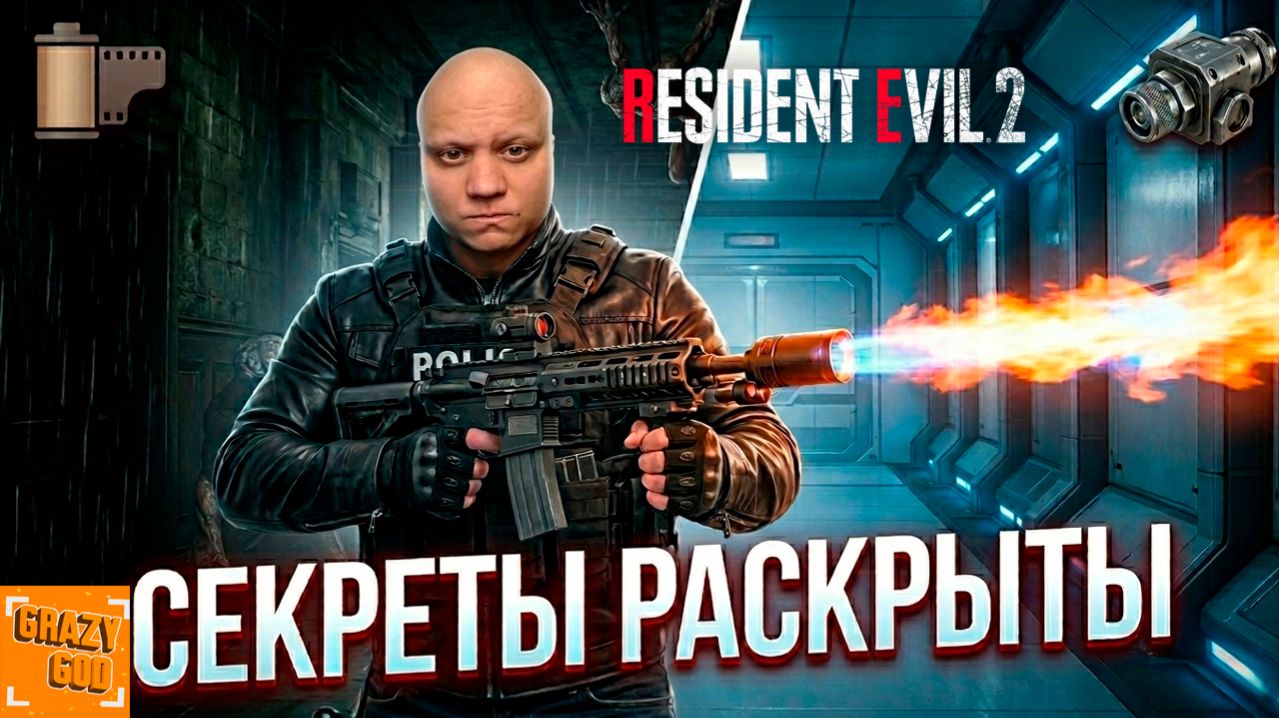 ТАЙНЫ ПОЛИЦЕЙСКОГО УЧАСТКА!  Нашел секретное убежище ⒼⒼ Resident Evil 2 #12