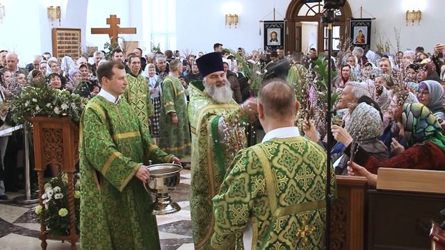 Вербное воскресенье в 2026 году, Вход Господень в Иерусалим. Славление.