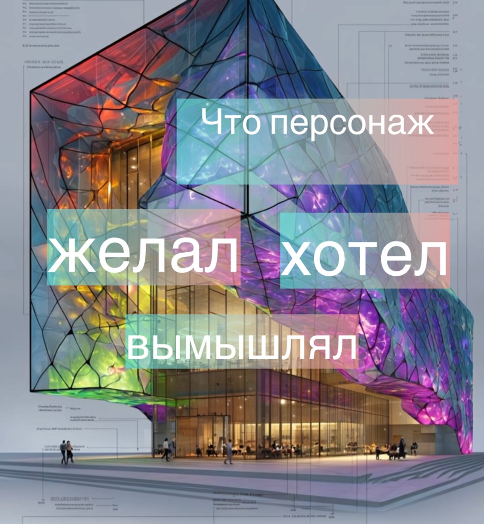 Что персонаж хотел, желал промышлял