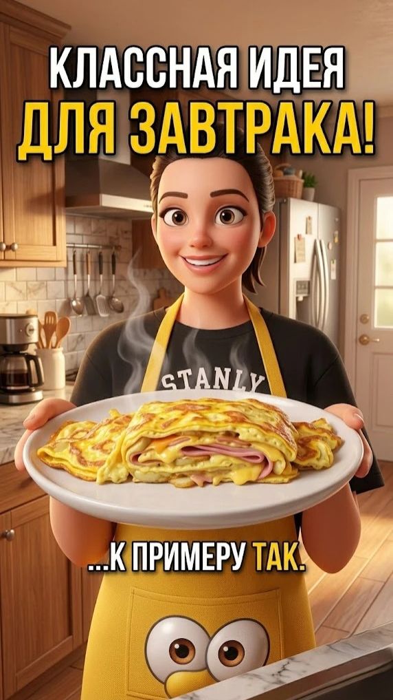 Классная идея на завтрак. Пробовать стоит однозначно.