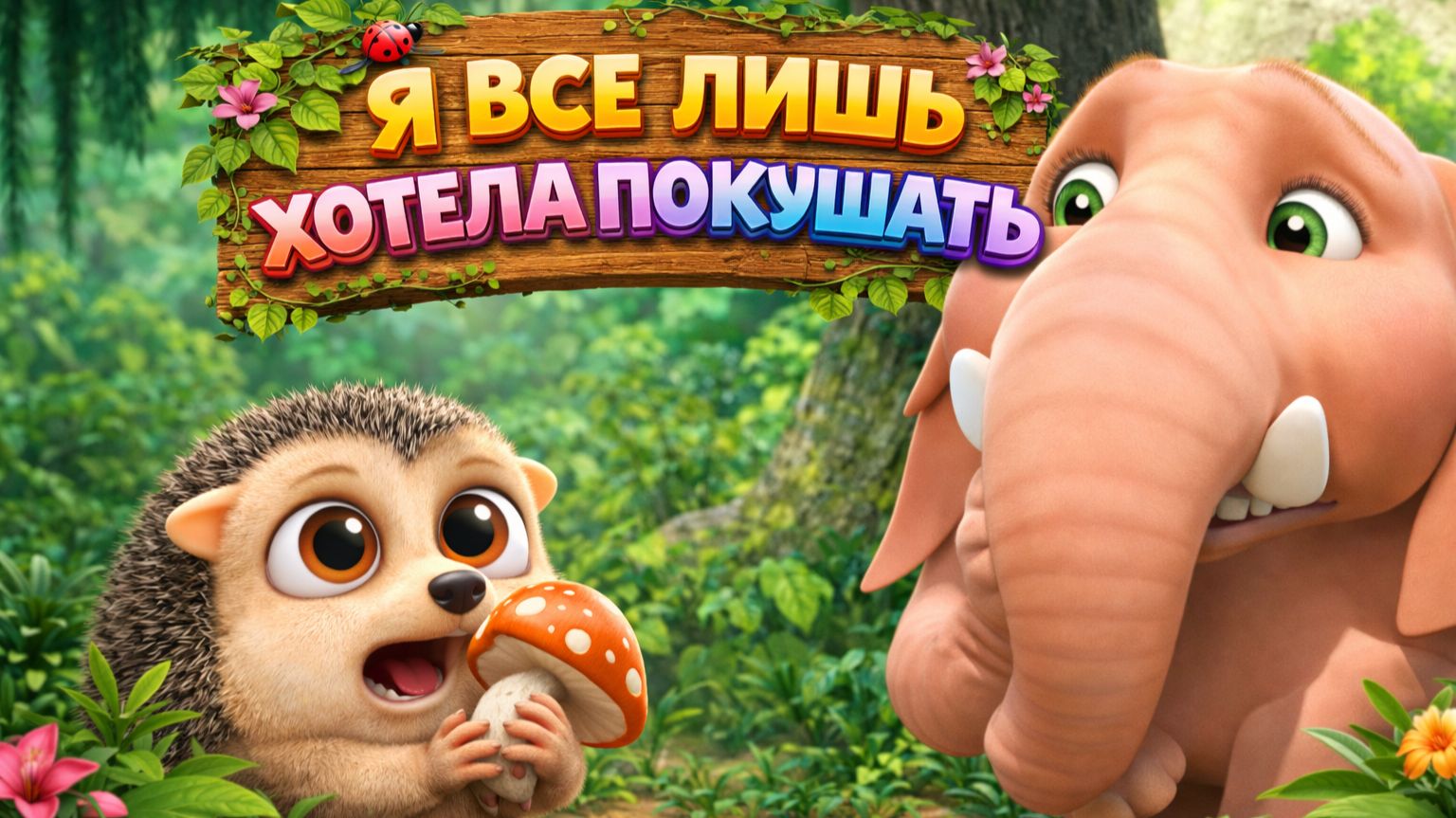 Я всего лишь хотела покушать | Мультик для детей