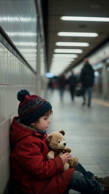 Одиночество в мире людей #печаль #детство #утерянныенадежды