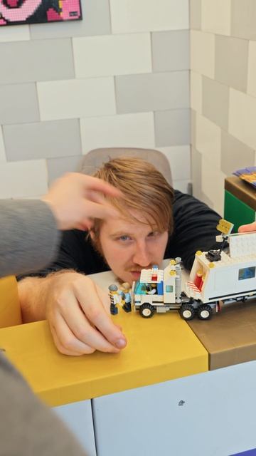 Лего головного мозга! Ушел по уши в работу! #lego #лего