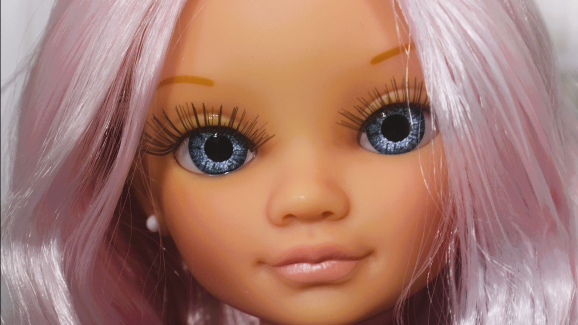 Голова куклы Ненси от Фамоса на теле Мирея от Весны